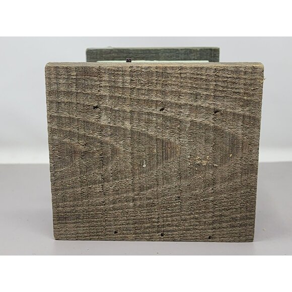 2 Rustic Handcrafted Wooden Birdhouse Round Wooden & General Store - Picture 6 of 13